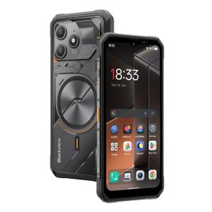 Blackview FORT 100 - Smartphone Rugged 4G Ultra-Fin 6,56" – MediaTek Helio G81 Octa-Core, 8+128 Go, Batterie 5000 mAh, Double Caméra 16+13 MP