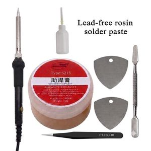  Ensemble de Fer à Souder à Température Réglable (200 - 450) 220V 60W + Patte a soudure et AUTRES