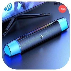 Hp Enceinte Bluetooth Portable Style Barre de Son - Noir et Bleu