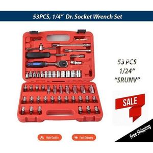 Trousseau/Malette De Clé Et De Douille Et Embout  53 Pièces