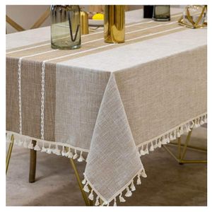 TodyJeyHo Nappe rectangulaire imperméable à l’eau,55 x 86 pouces nappe imperméable à l’eau, linges anti-décolorant sans rides, décoration de couverture de Table rustique pour la cuisine Dinning Noël,6-8 sièges