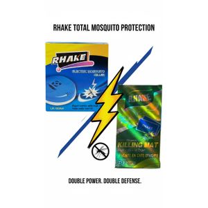 Rhake Pack  Protection Totale - Diffuseur LK-165AA + 30 Plaquettes Anti-Moustiques