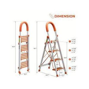 Escabeau Pliable 4 marches 