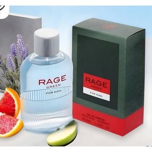 Fragrance World RAGE GREEN - EAU DE PARFUM -PARFUM HOMME 100ML