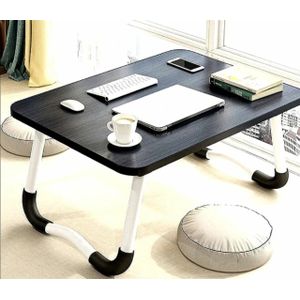 Table de Lit Pliable pour Ordinateur Portable - Bureau de Lit Multi-Usage - 60x40x24 cm