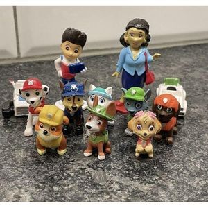 Lot De 12 Figurines Pat Patrouille  - Paw Patrol