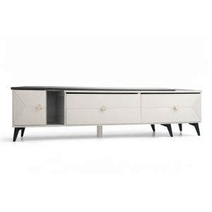 Meuble TABLE TV MODERNE ET EXTENSIBLE