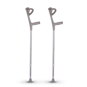 Gm Béquilles Adultes, Poignée Ergonomique Avec Poignée Confortable - Aluminium Robuste Haute Densité - Pour Personnes Handicapées 2pieces