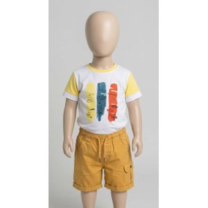 ENSEMBLE PETIT GARCON TEESHIRT ET CULOTTE