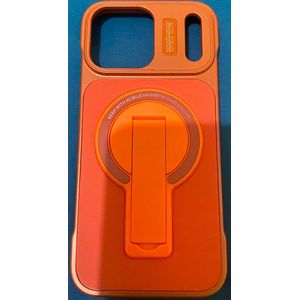 Coque arrière en Fibre d'aramide compatible Pour Iphone 17 Pro - ORANGE