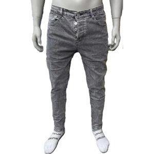 Pantalon Jeans Homme Slim Indigo - Gris
