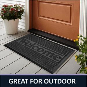 Paillasson Tapis De Porte Antidérapant Et Absorbant DouChe chambre Salon
