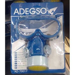 Adegso  Masque à Gaz, Pour Peinture, Poussière, Formaldéhyde Meulage, Polissage