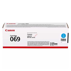 Canon Toner 069 CYAN 1900 pages pour i-SENSYS LBP 673Cdw, MF 752Cdw, MF 754Cdw