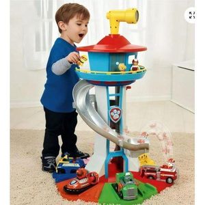 Tour Pat Patrouille plus Ryder, 6 Voitures et 6 Figurines - Paw Patrol