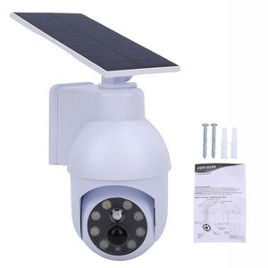 Lampe Solaire avec Détecteur de Mouvement​ Fausse Caméra​ Extérieure