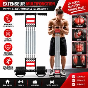 Ressort De Sport - D'exercice Physique - Fitness - Extenseur - Sport 3 En 1 Abdominal Et Extenseur De Poitrine Abdo - Tummy Trimmer