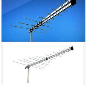 ANTENNE TNT (20 Éléments) Antenne pour TV muni d'un Décodeur Intégré )