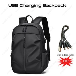 General Sac à dos pour ordinateur portable avec port de charge USB, grand volume, sac à dos de voyage pour école