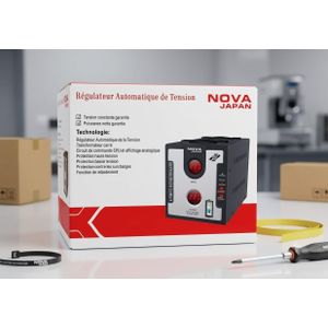 Nova Régulateur Automatique de Tension 3000W  – Protégez tous vos appareils électriques !