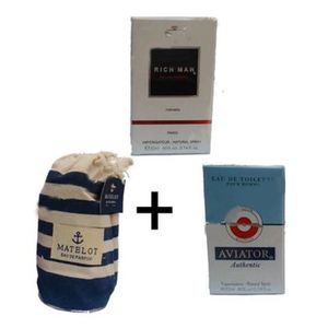 Gandour 3 Parfums (Matelot + Rich Man + Aviator)