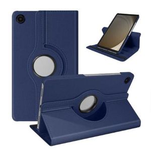 Étui Clapet Compatible Samsung Galaxy Tab A11 Plus Clapet Support Rotatif portrait / paysage - BLEU