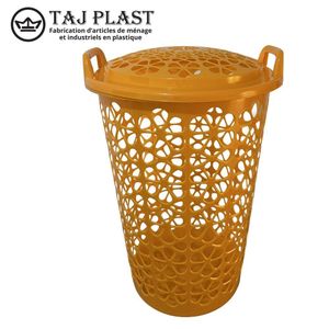 tajplast Panier à linge Flora - Orange