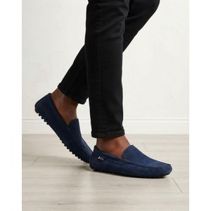 baladeuse homme en cuir-bleu
