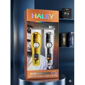 HALEY  HY-518 – Tondeuse Professionnelle Rechargeable Sans Fil LCD
