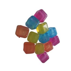 Lot de 05 sachets de Glaçons En Plastique – Multicolore