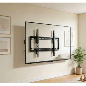Support Mural Fixe pour Téléviseur  – Compatible Écrans  de 23 à 55 Pouces