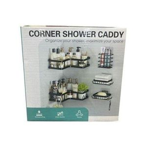 Ensemble de 5 Étagères de Salle de Bain Murale Antirouille