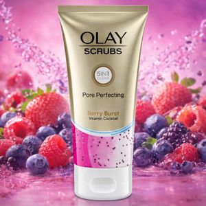 Gommage Visage Olay Scrubs Berry Burst 5-en-1 150 ml