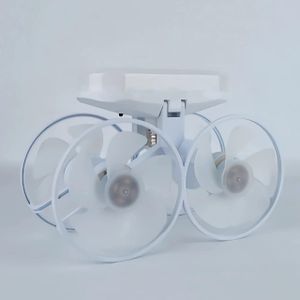 Plafonnier Ventilateur LED Intuitif – Style Drone 2-en-1 avec Télécommande