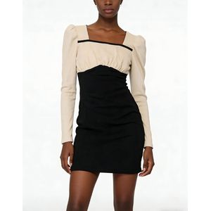 Mini-robe moulante pour femme – Polyvalente, décontractée et festive – LYQ180007