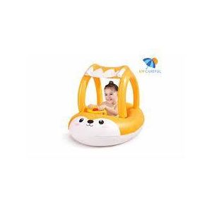 Bestway Bouée Bébé Gonflable avec Pare-Soleil – Sécurité & Amusement à la Piscine