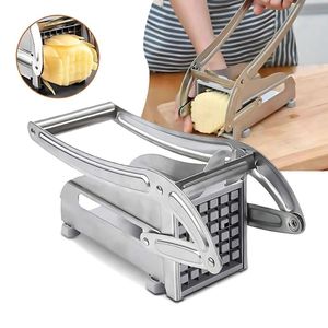 Coupe-Frites Professionnel Manuel en Acier Inoxydable