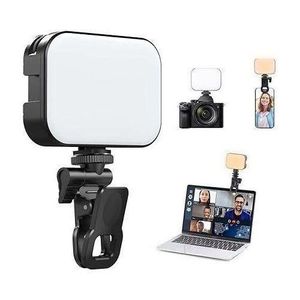 Mini Panneau Lumineux LED Portable – Selfie & Vlogging – Rechargeable – 3 Modes de Lumière – Clip Universel pour Smartphone et Laptop