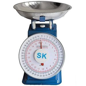 Balance Analogique 20kg - Bleu/Blanc