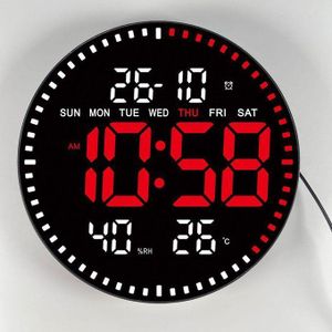 Horloge Numérique Réveil Moderne Table Simple Télécommande