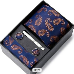 Fashion & Style Coffret De Cravate De Luxe En Soie