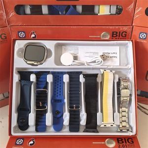 Montre connectée 2,1 pouces, appel Bluetooth IP68 cardio