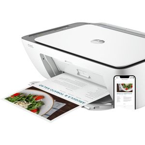 Hp Imprimante 2876 - Wifi - Impression - Photocopie - Scanner - Blanc
