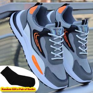 SHJO Baskets Homme Respirantes  Confortables Et Souples  Idéales Pour La Course À Pied
