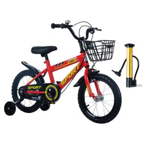 Velo-12 Enfant De 2ans à 5ans + Pompe à air