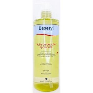 Dexeryl  Huile De Douche Apaisante 1L Peaux Très Sèches ou à Tendance Atopique, Dès la naissance