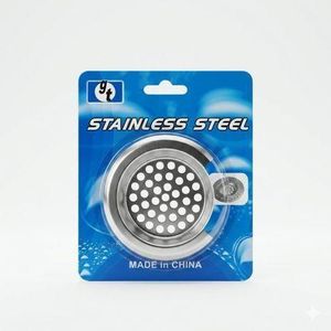 Crépines d'Évier en Inox – Tailles Assorties pour Cuisine, Douche et Lavabo Salle de Bain