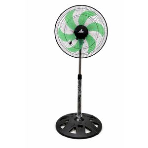 Super Ventilateur sur Pied 18” – Grande Puissance et Stabilité Renforcée