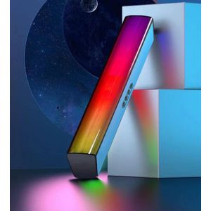 CALUS Barre de Son Bluetooth LED RGB – Son Puissant et Ambiance Lumineuse