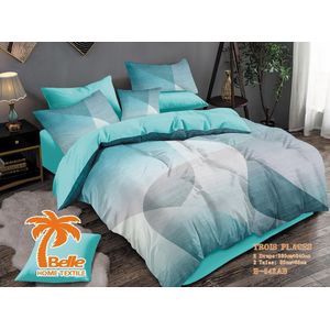  Lot de 2 Draps et 2 Taies - Confort et Élégance pour Lit 3 Places